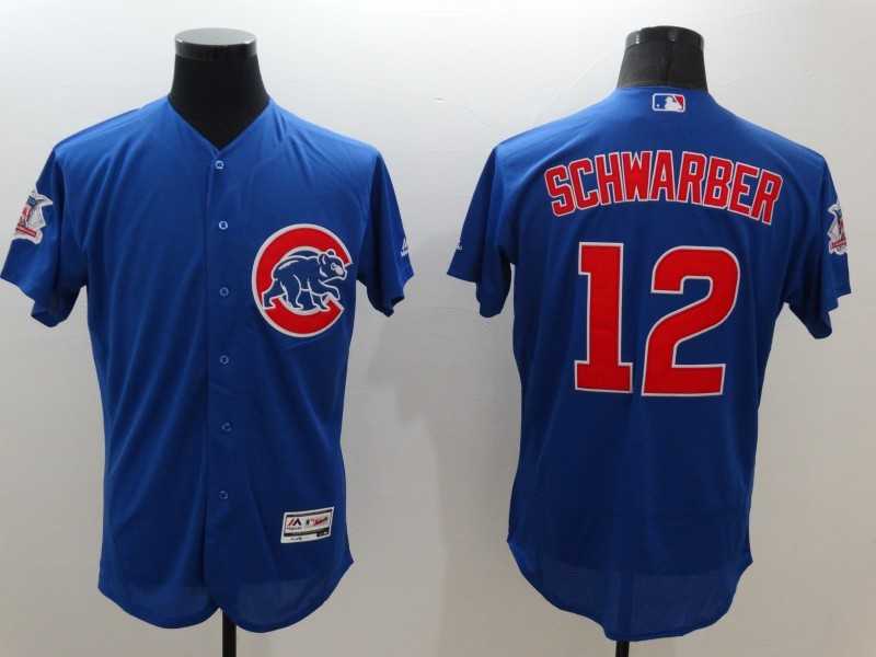 Chicago Cubs #12 Kyle Schwarber Blue 2016 Flexbase Authentic Collection Stitched Jersey,We sell and wholesale Chicago Cubs #12 Kyle Schwarber Blue 2016 Flexbase Authentic Collection Stitched Jersey on line form chian!